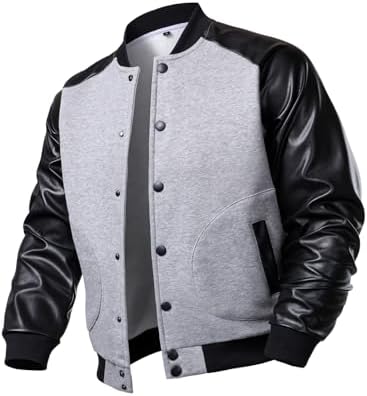 G GAME SPORTSWEAR America's Finest Varsity Jacket, Genuine Leather
